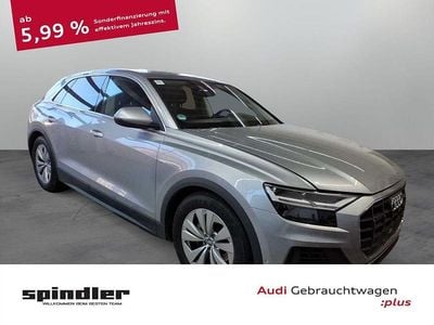 Gebraucht Audi Q8 Ambiente 340 PS (250 kW) 2020 Florettsilber metallic SUV