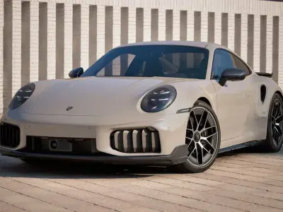 Neu Porsche 911 Turbo S Sport 711 PS (522 kW) 2026 Grau Coupé