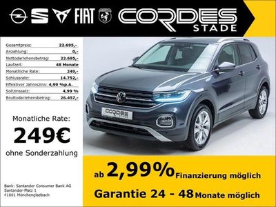 Grau Gebraucht 2022 VW T-Cross SUV | 22.695 € (Etwas zu teuer)