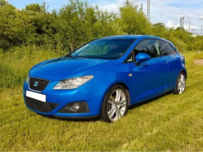 Gebraucht Seat Ibiza SC Style 105 PS (77 kW) 2011 Blau Kleinwagen