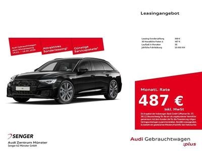Gebraucht Audi A6 Design 286 PS (210 kW) 2025 Mythosschwarz metallic Kombi