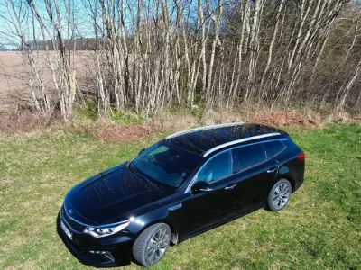 Gebraucht Kia Optima GT-Line 179 PS (131 kW) 2019 Schwarz Kombi