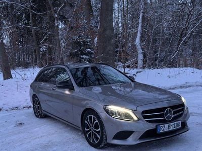 Silber Gebraucht 2019 Mercedes C220 Avantgarde Kombi | 19.900 € (Guter Preis)