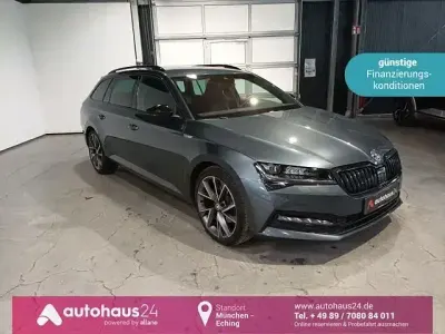 Gebraucht Skoda Superb SportLine 190 PS (139 kW) 2021 Grau Kombi