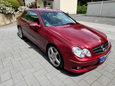 Gebraucht Mercedes CLK280 Avantgarde 231 PS (169 kW) 2005 Rot Coupé