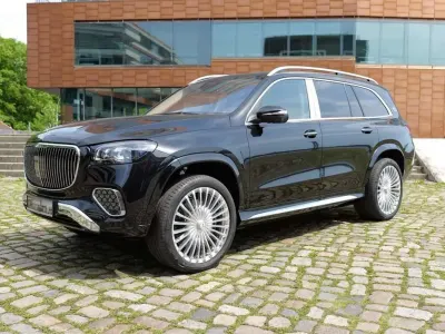 Neu Mercedes GLS600 Maybach 557 PS (409 kW) 2025 Obsidianschwarz  lack SUV