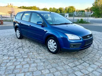 Brugt Ford Focus Fun X 101 HK (74 kW) 2008 Blå Stationcar