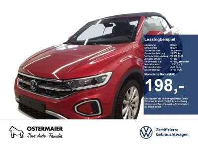 Gebraucht VW T-Roc Cabriolet Style 150 PS (110 kW) 2025 Rot Cabrio
