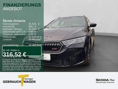 Gebraucht Skoda Octavia RS 265 PS (194 kW) 2025 Schwarz Kombi