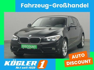 Gebraucht BMW 118 Advantage 136 PS (100 kW) 2017 Schwarz ii Kleinwagen