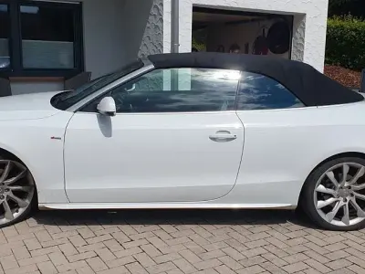 Gebraucht Audi A5 Cabriolet S-Line 190 PS (139 kW) 2016 Weiß Cabrio