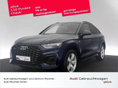 Gebraucht Audi Q5 Sportback S-Line 286 PS (210 kW) 2022 Navarrablau metallic SUV