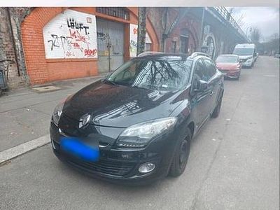 Gebraucht Renault Mégane GrandTour 110 PS (80 kW) 2013 Schwarz Kombi