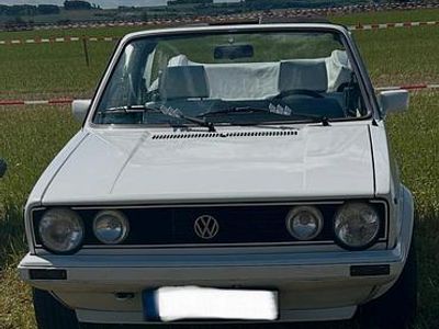 Gebraucht VW Golf Cabriolet 75 PS (55 kW) 1985 Weiß Cabrio