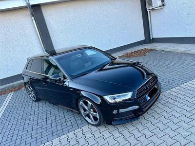 Schwarz Gebraucht 2017 Audi A3 S-Line Limousine | 16.900 € (Fairer Preis)