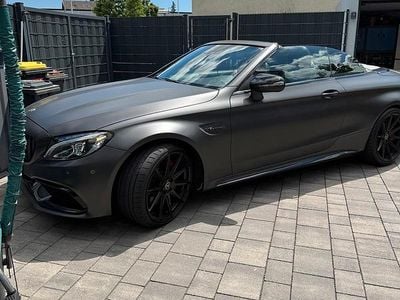 Second-hand Mercedes C63 AMG AMG 476 CP (350 kW) 2018 Alb Cabrio