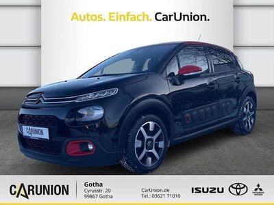 Schwarz Gebraucht 2019 Citroën C3 PureTech Kleinwagen | 11.590 € (Fairer Preis)