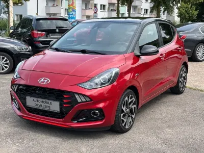 Gebraucht Hyundai i10 N Line 101 PS (74 kW) 2021 Rot Kleinwagen