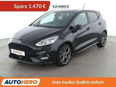 Gebraucht Ford Fiesta ST-Line 125 PS (91 kW) 2018 Schwarz Kleinwagen