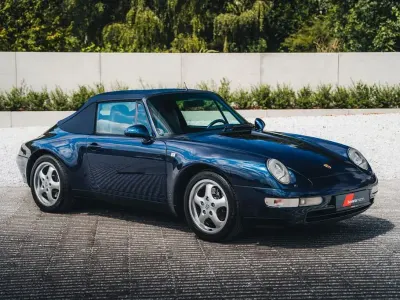 Gebraucht Porsche 993 286 PS (210 kW) 1997 Blau Cabrio