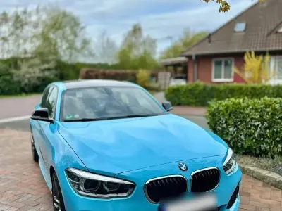 Gebraucht BMW 118 M Sport 136 PS (100 kW) 2017 Blau Kleinwagen