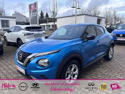 Gebraucht Nissan Juke N-Connecta 117 PS (86 kW) 2021 Vividblue (blau) SUV