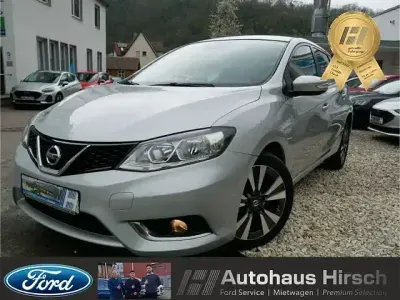 Gebraucht Nissan Pulsar N-TEC 116 PS (85 kW) 2016 Platinum silver Kleinwagen