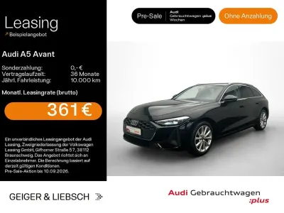 Gebraucht Audi A5 Sport 204 PS (150 kW) 2025 Firmamentblau metallic Kombi