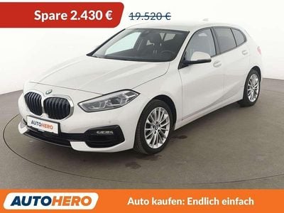 Gebraucht BMW 118 Sport Line 140 PS (102 kW) 2020 Weiß Kleinwagen