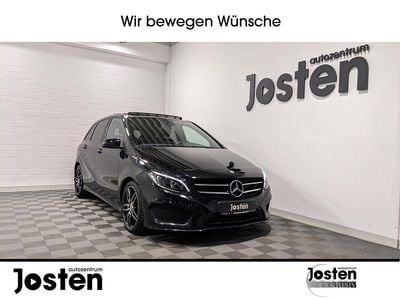 Schwarz (kosmosschwarz metalliclack) Gebraucht 2016 Mercedes B200 AMG line Van / Kleinbus | 16.590 € (Fairer Preis)