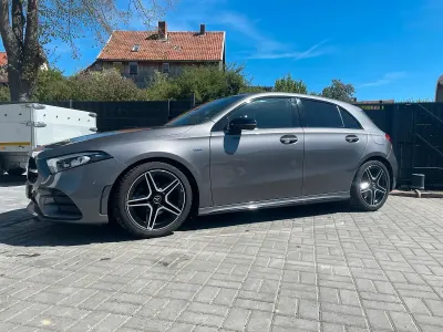 Brugt Mercedes A180 AMG 136 HK (100 kW) 2020 Grå Sedan