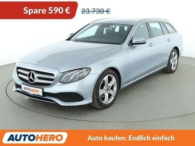 Gebraucht Mercedes E200 Avantgarde 184 PS (135 kW) 2018 Silber Kombi