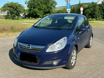 Gebraucht Opel Corsa 60 PS (44 kW) 2009 Blau Kleinwagen