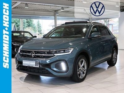 Usado VW T-Roc R-line 116 HP (85 kW) 2022 Azul SUV