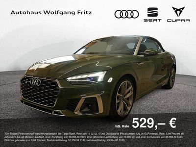 Grün Gebraucht 2023 Audi S5 Cabriolet Sport Cabrio | 54.830 € (Fairer Preis)