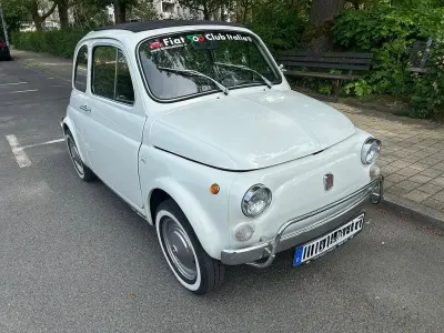Gebraucht Fiat 500 18 PS (13 kW) 1971 Weiß Kleinwagen
