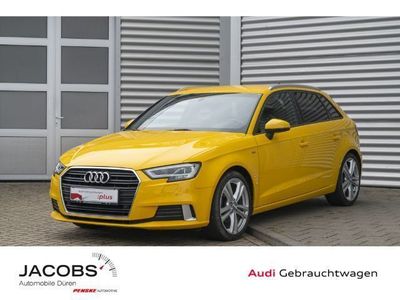 gebraucht Audi A3 Sportback A3 Sportback Sport 35TFSI S line Navi+/LED/B+O/18Zoll