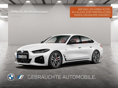Weiß Gebraucht 2022 BMW i4 M Sport Limousine | 48.985 € (Etwas zu teuer)