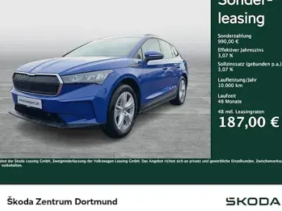 Brugt Skoda Enyaq iV Loft 250 kW (340 HK) 2023 Blå SUV