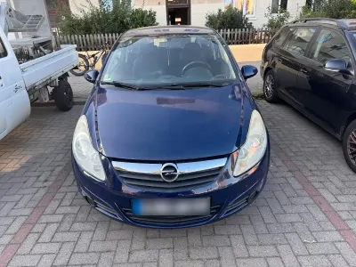 Gebraucht Opel Corsa 75 PS (55 kW) 2009 Blau Kleinwagen