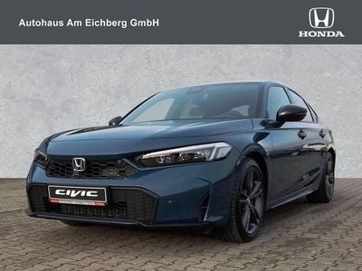 Neu Honda Civic Hybrid 143 PS (105 kW) 2025 Blau Limousine