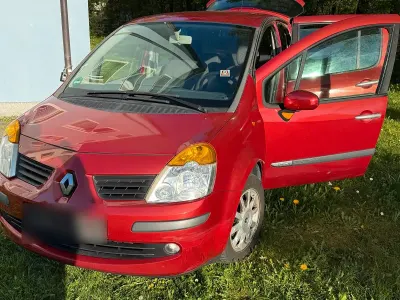 Usata Renault Modus 2005 Rosso Monovolume