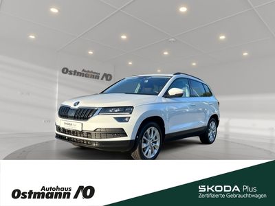 gebraucht Skoda Karoq Style 110kw TSI *AHK*NAVI*PANO*RFK*LED*