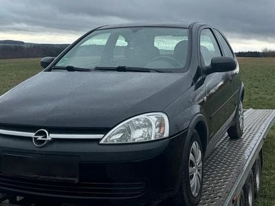 Gebraucht Opel Corsa 58 PS (42 kW) 2002 Schwarz Kleinwagen