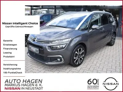 Gebraucht Citroën C4 SpaceTourer Shine 131 PS (96 kW) 2020 Lackierung platiniumgrau/typ Van / Kleinbus