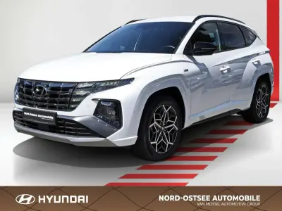 Gebraucht Hyundai Tucson N Line 265 PS (194 kW) 2024 Serenity white / mic SUV