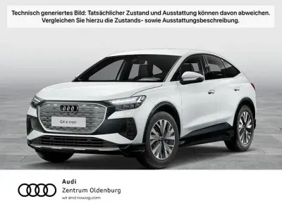 Gebraucht Audi Q4 Sportback e-tron Advanced 150 kW (204 PS) 2025 Weiß SUV