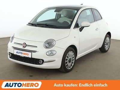 Gebraucht Fiat 500 Lounge 69 PS (50 kW) 2019 Weiß Kleinwagen