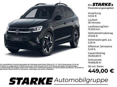 Nuova VW Taigo R-line 150 CV (110 kW) 2026 Nero SUV