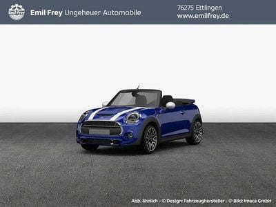 Gebraucht Mini One Cabriolet 102 PS (75 kW) 2020 Starlight blue metallic Cabrio